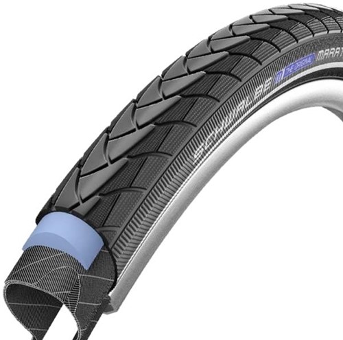 Fiets Buitenband Schwalbe Marathon Plus SmartGuard 28 x 1.10" / 28-622 - zwart met reflectie