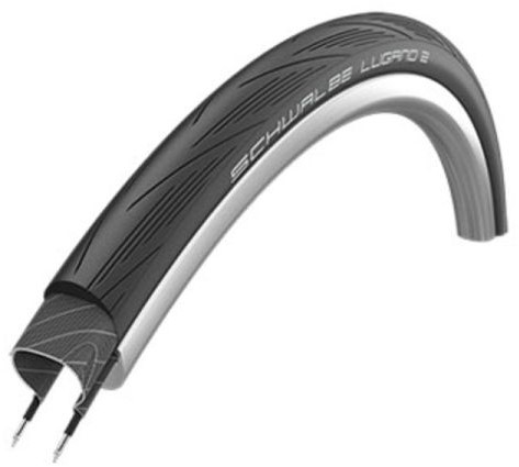 Fiets Buitenband Schwalbe Lugano II Endurance Reinforced Tread 700 xî 25C / 25-622mm - zwart