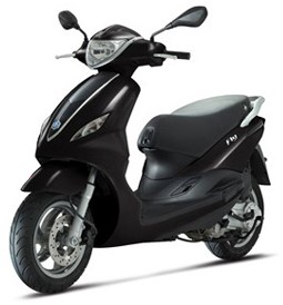 voorspatbord piaggio NEW fly2012 kleur : zwart vulcano 98