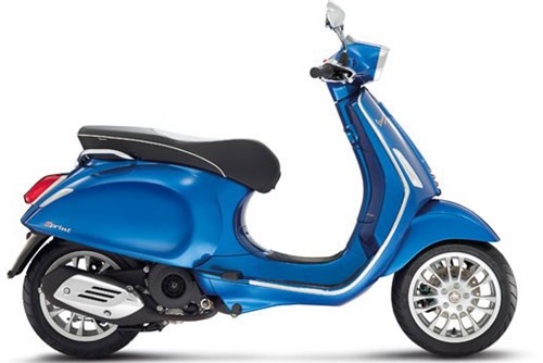 stuurkap vespa sprint blauw azzurro 261/ a boven origineel 1b000071000dq