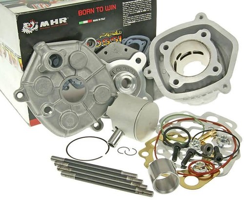 Cilinder Malossi MHR Tema Big Bore 80cc Aprilia RS50 / Aprilia RX50 / Beta ART Motard / Beta RR Enduro / Motorhispania Furia SM / Peugeot XP6 / Rieju MRX / Rieju MRT / Rieju RS3 / Rieju RS2 / Yamaha D