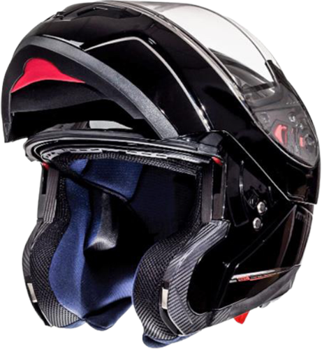 Systeemhelm MT Helmets Atom SV Zwart Glans - 59-60cm - Maat L